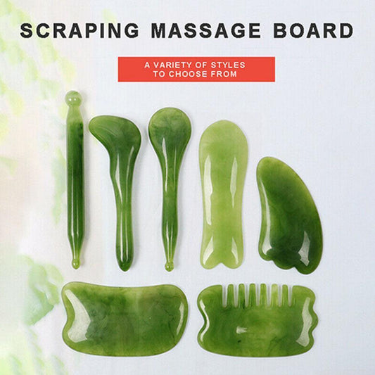 Jade Face Roller Gua Sha Massager