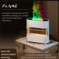 New Products Rain Cloud Fire Humidifier Water Drip Novedades  Rain Water Diffuser Fire Flame Humidifier Aroma Diffuser
